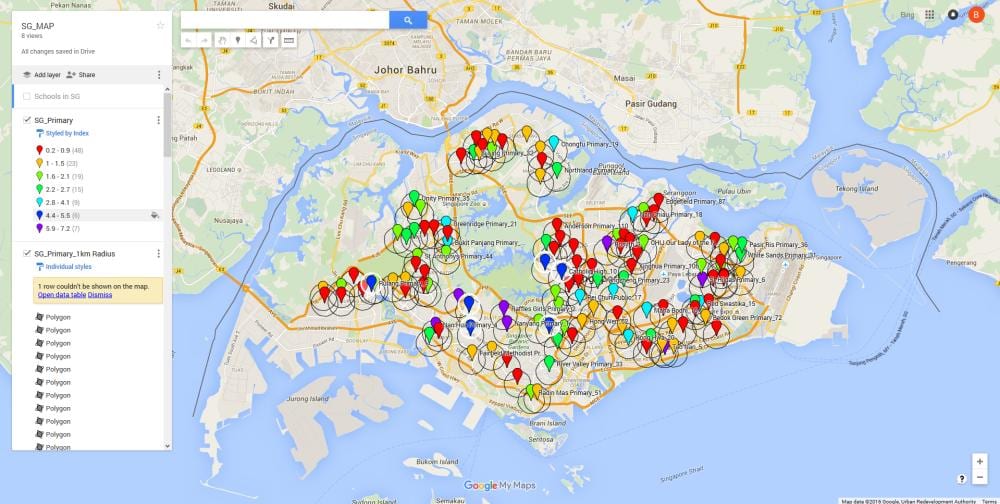 sg mapa