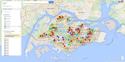Sg mapa